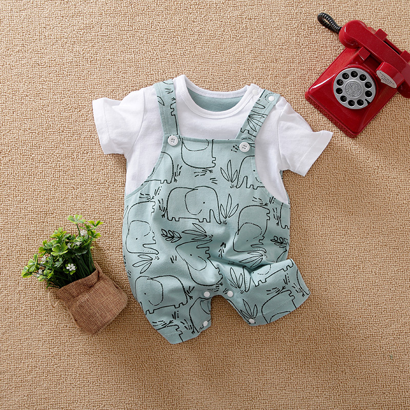 Cute Animal-elephant 0-12Month - مراجعة Baby Clothing Elephant وسعره
