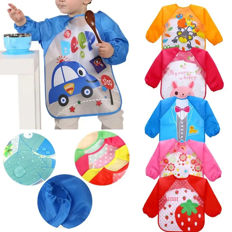Waterproof EVA Full Sleeve Bab - مراجعة Baby Clothing 1 Year Old وسعره