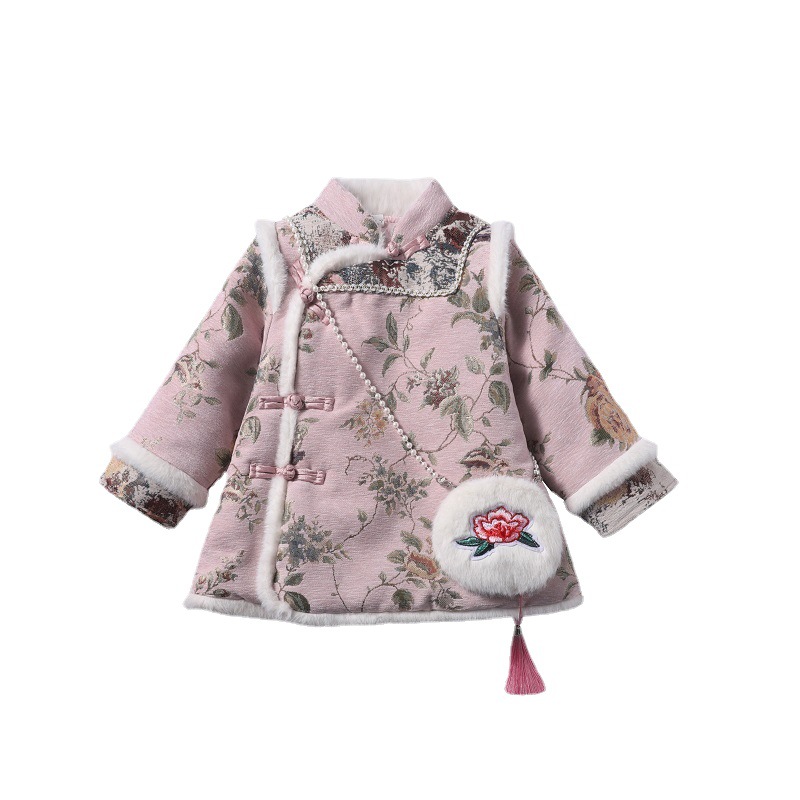 Winter Baby Girls Hanfu Kids P - مراجعة Baby Clothing Embroidery وسعره