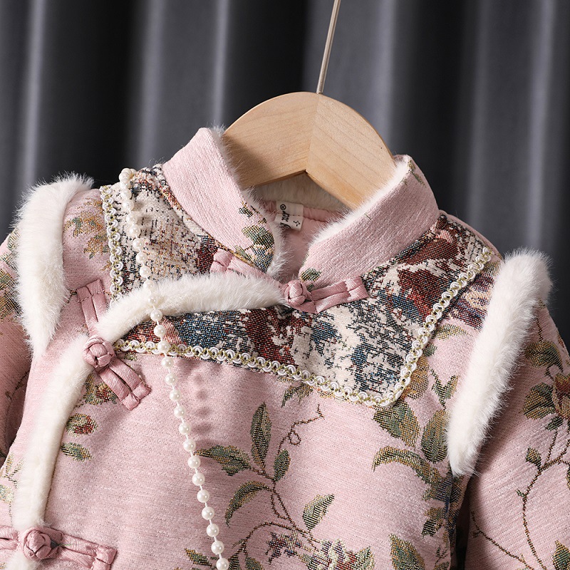 Winter Baby Girls Hanfu Kids P - مراجعة Baby Clothing Embroidery وسعره