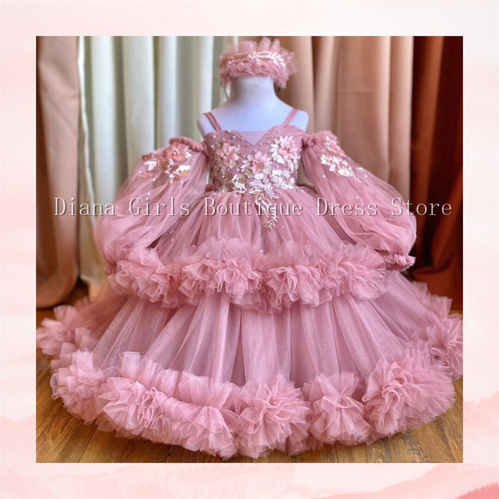 Luxury Little Baby Girls Fluff - مراجعة Baby Clothing Embroidery وسعره