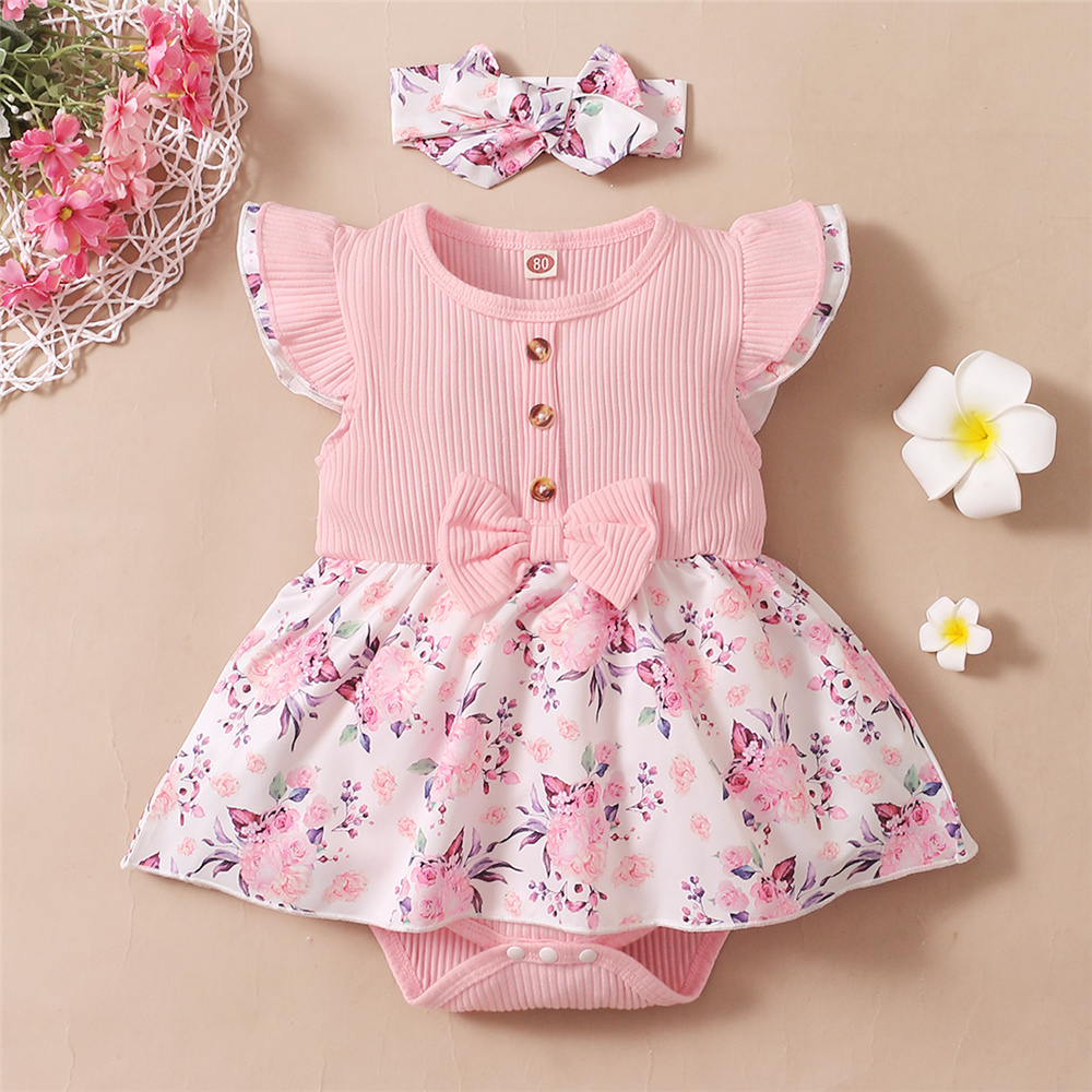 0-18 Months Baby Girl Floral R - مراجعة Baby Clothing Online وسعره