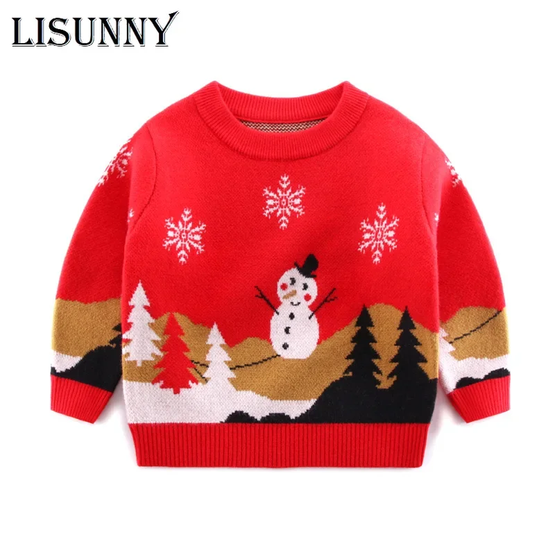 2025 Autumn Winter Kid Christm - مراجعة Baby Clothing Jumper وسعره