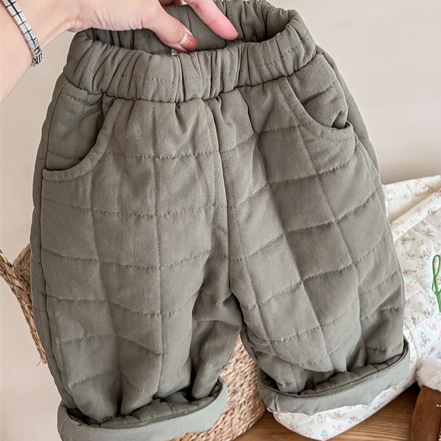 Girl Pants 2025 Autumn and Win - مراجعة Baby Clothing Quilt وسعره