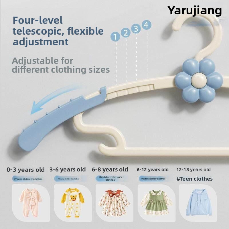 Thickened Baby Clothes Hanger  - مراجعة Baby Clothing Hangers وسعره