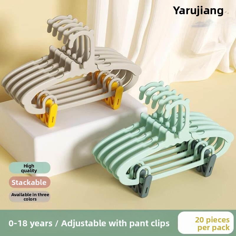 Adjustable Wide Shoulder Cloth - مراجعة Baby Clothing Hangers وسعره