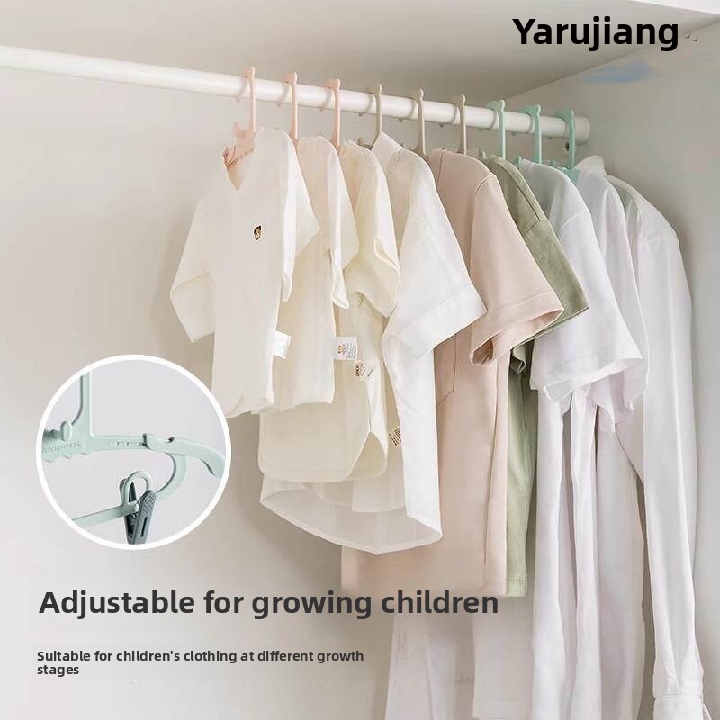 Adjustable Wide Shoulder Cloth - مراجعة Baby Clothing Hangers وسعره