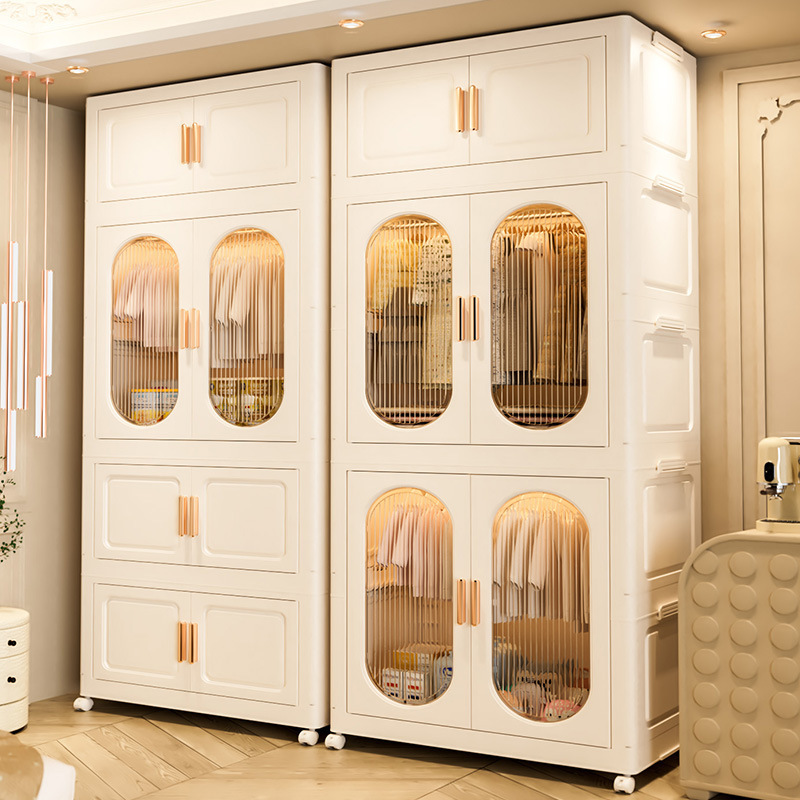 Thickened Storage Cabinet for  - مراجعة Baby Clothing Organizer وسعره