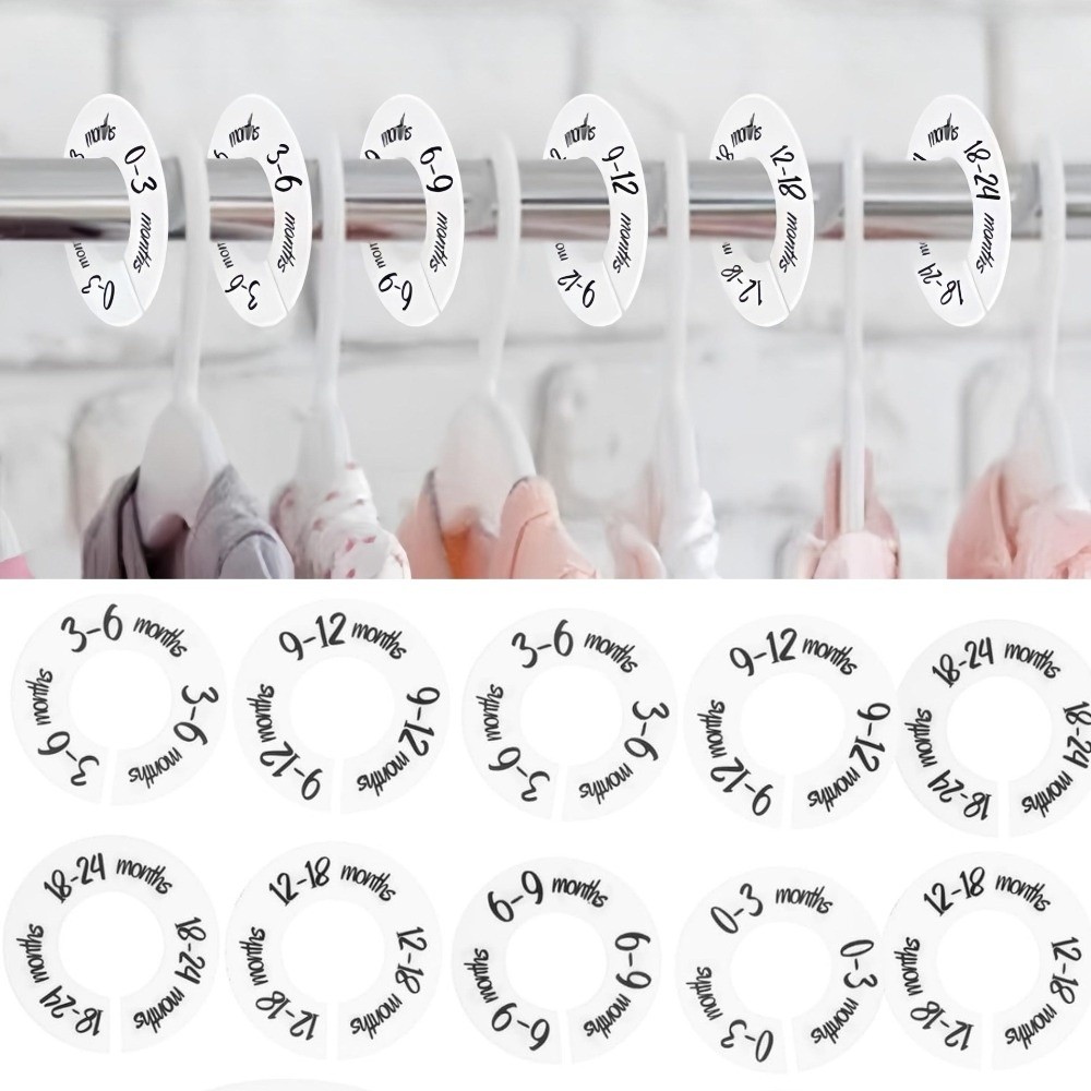 68/9Pcs Organizing Hangers Bab - مراجعة Baby Clothing Hangers وسعره