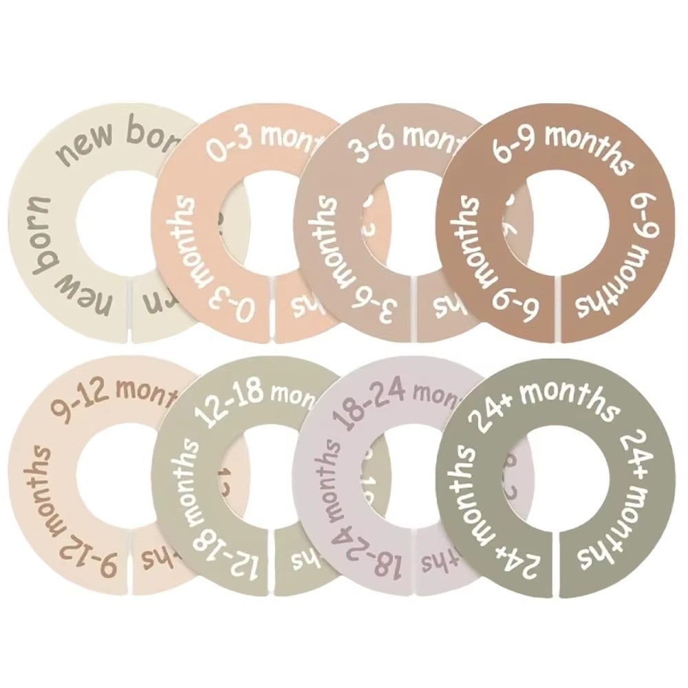 68/9Pcs Organizing Hangers Bab - مراجعة Baby Clothing Hangers وسعره