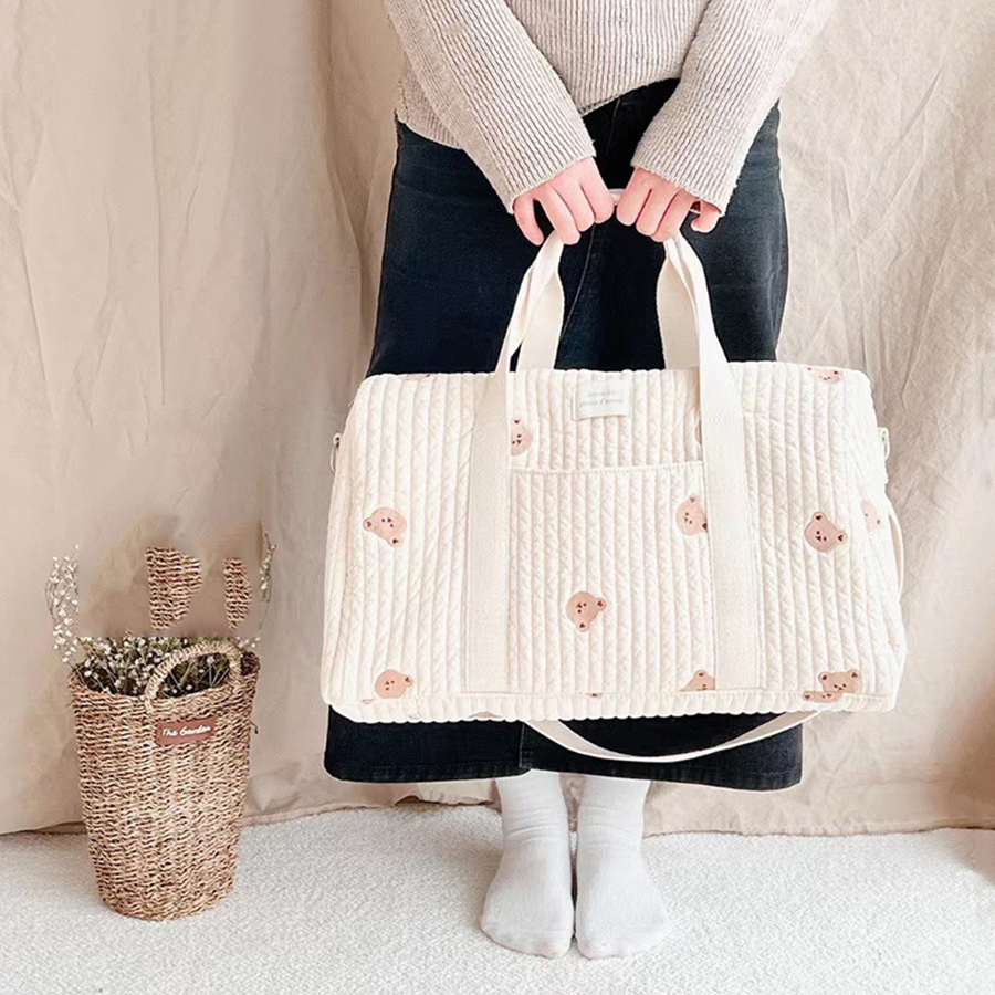 Large Mommy Bag Maternity Baby - مراجعة Baby Clothing Hamper وسعره