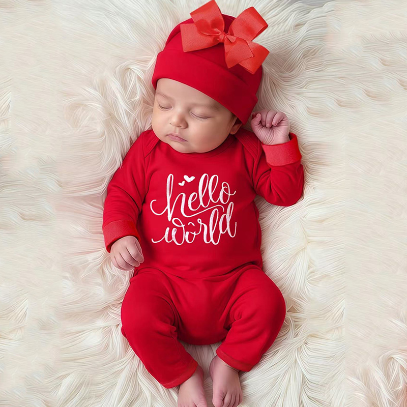 Ylsteed 2Pcs Newborn Photograp - مراجعة Baby Clothing Embroidery وسعره