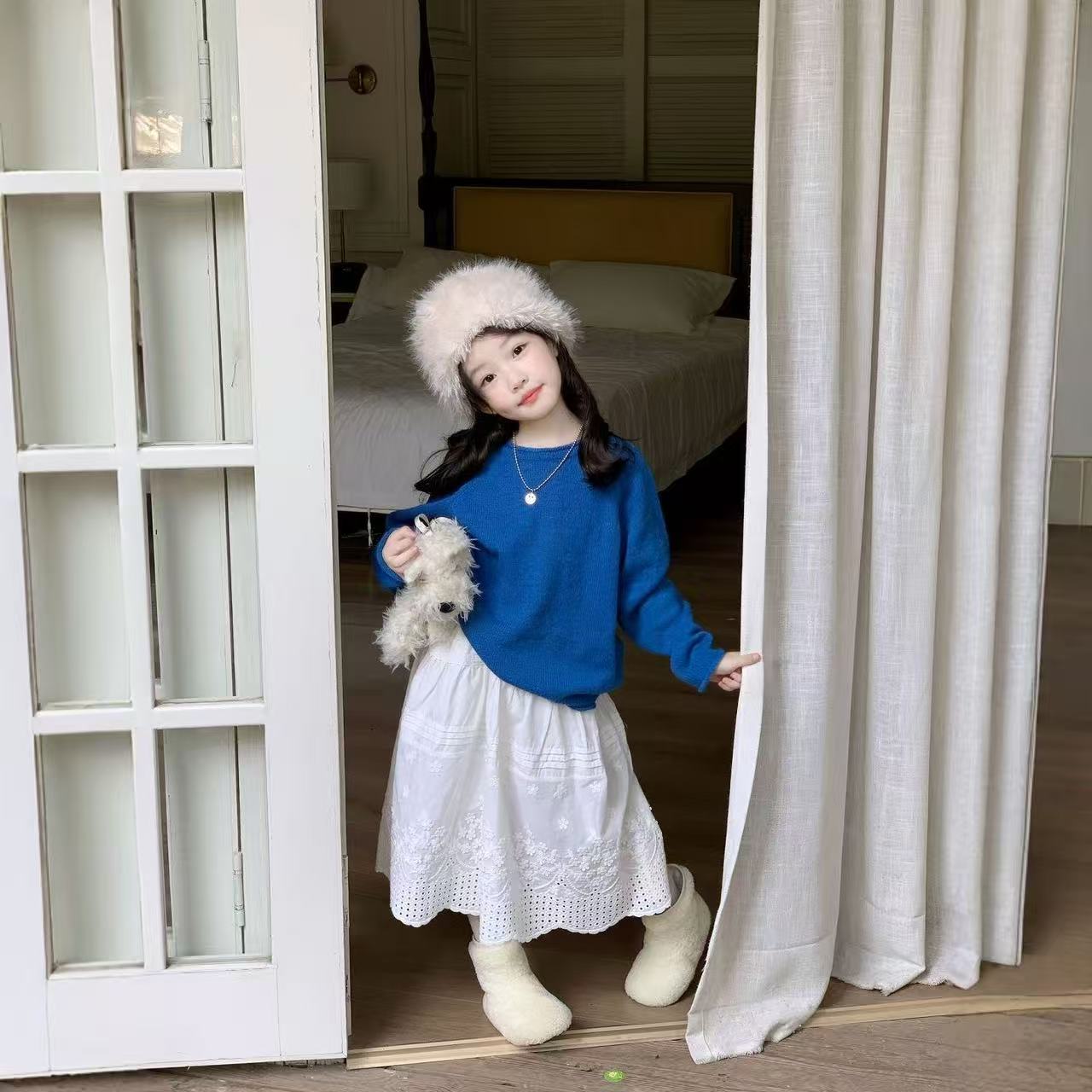 Spring Autumn Baby Girls Knitt - مراجعة Baby Clothing Jumper وسعره