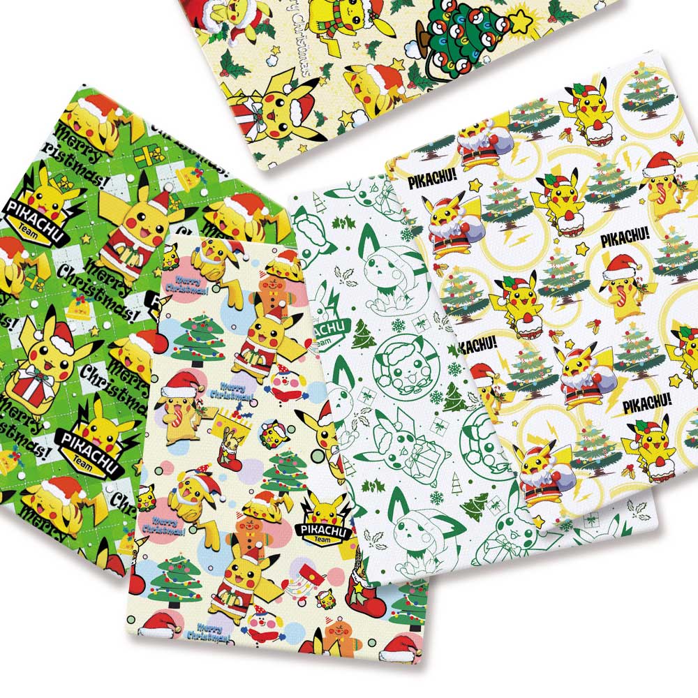 Pokemon Cartoon Fabric140*50cm - مراجعة Baby Clothing Quilt وسعره