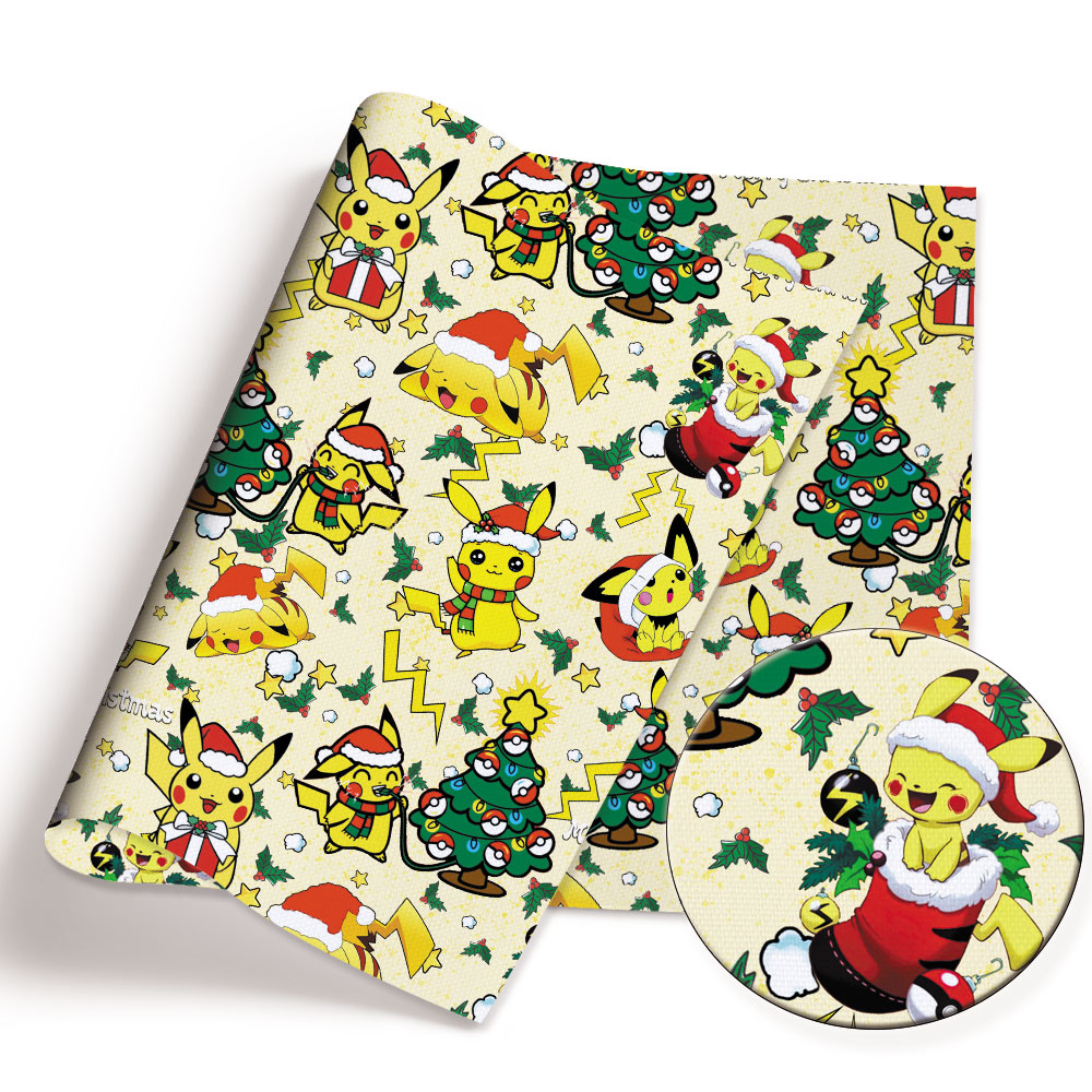 Pokemon Cartoon Fabric140*50cm - مراجعة Baby Clothing Quilt وسعره