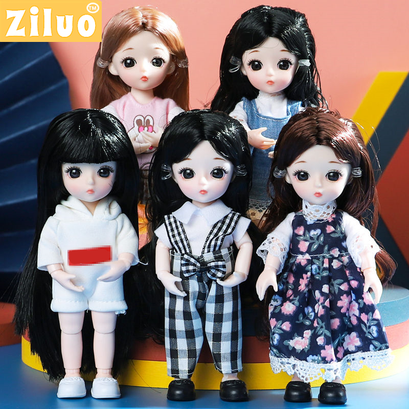 Doll For Girl Toy BJD Mini Dol - مراجعة Baby Z Clothing وسعره