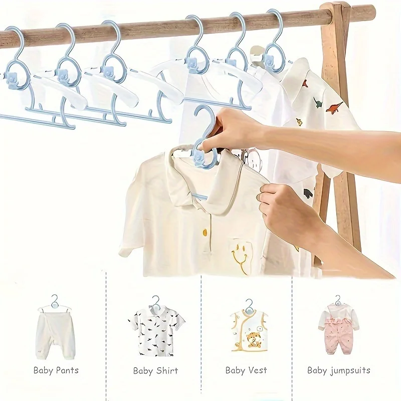 30 Pack PP Plastic Baby Clothe - مراجعة Baby Clothing Hangers وسعره