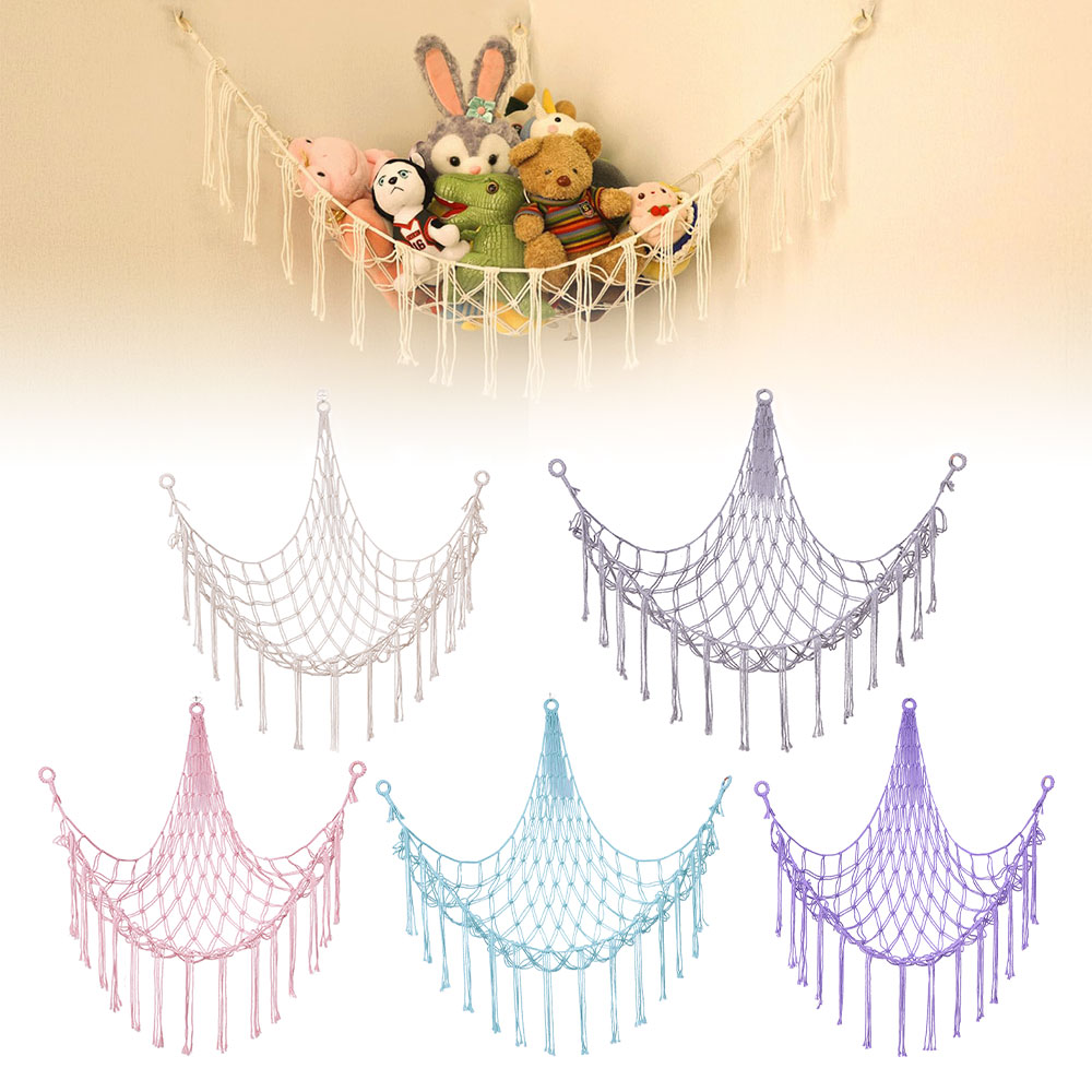 Cotton Toy Hammocks Wall Corne - مراجعة Baby Clothing Organizer وسعره