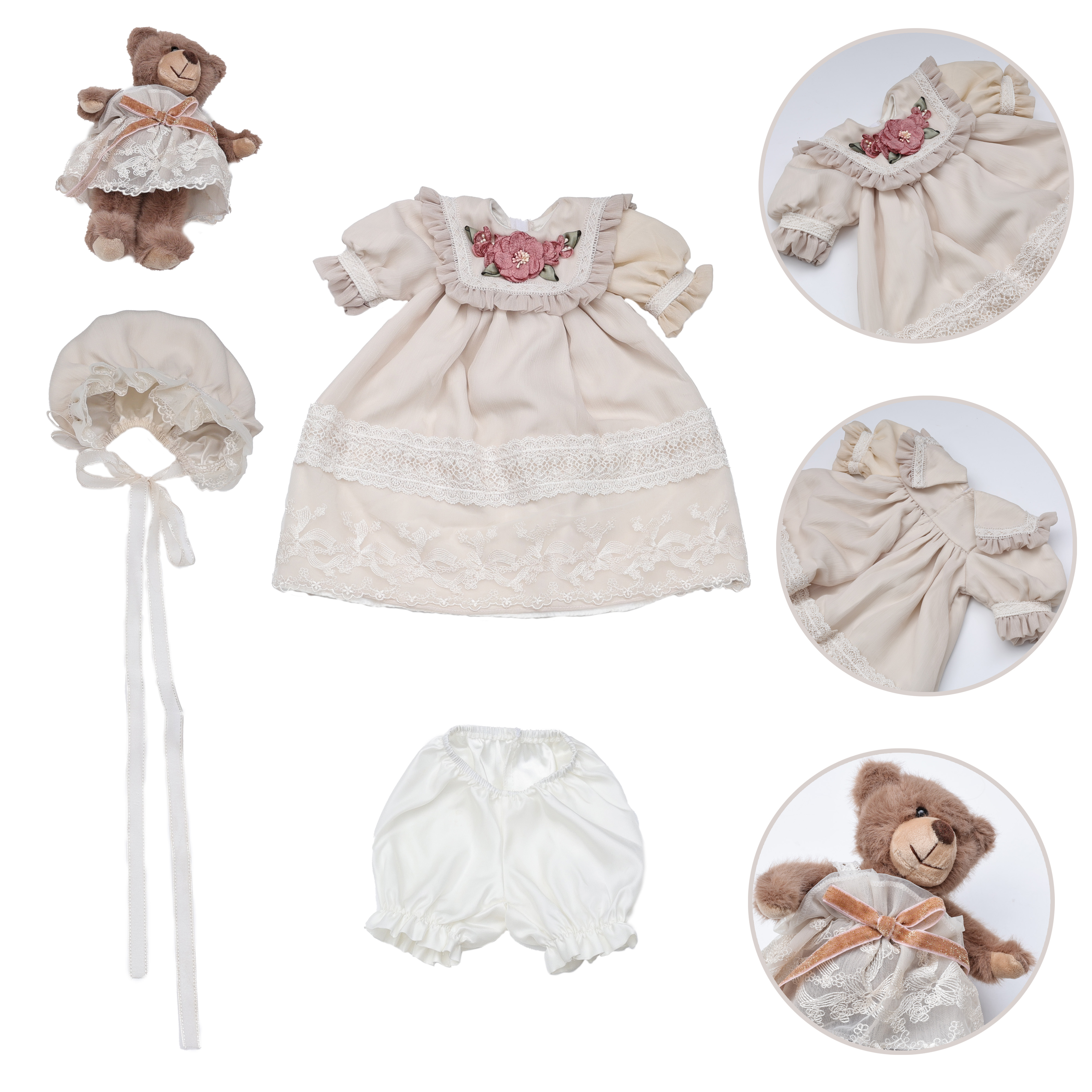 35pcs Cloveray Reborn Baby Dol - مراجعة Baby Clothing Accessories وسعره